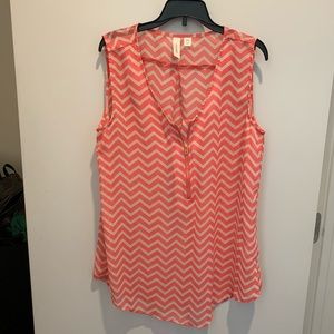 Dressy sleeveless top